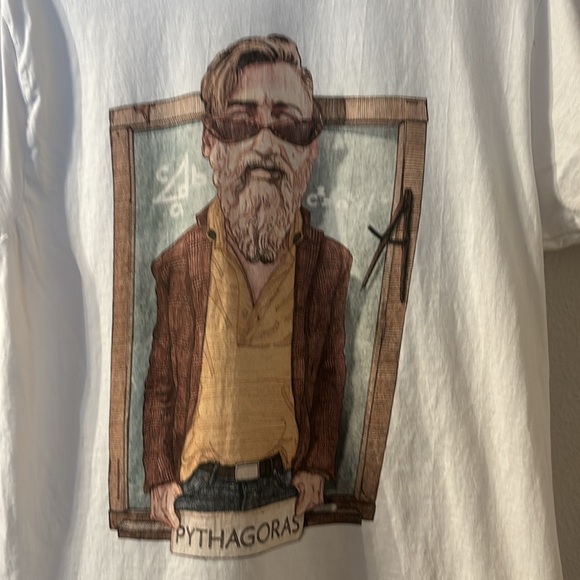 Wise Reinvented Pythagoras graphic tee size medium - Picture 2 of 4